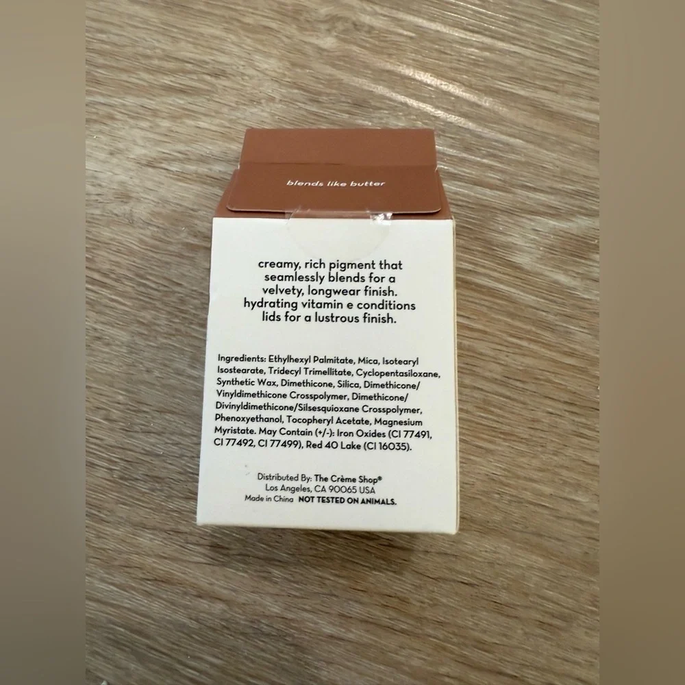 NEW The Crème Shop Truffle Crème Eyeshadow